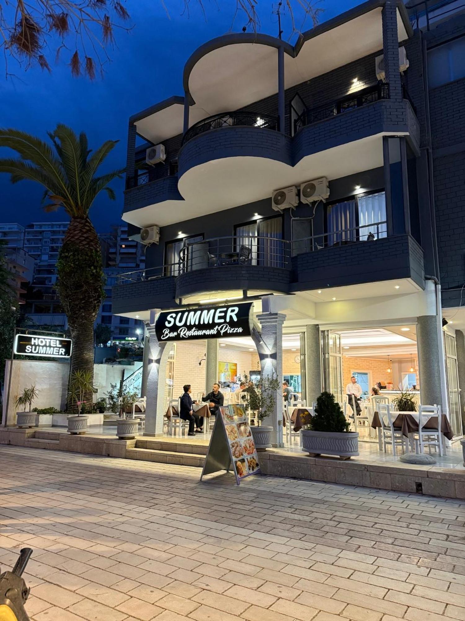 Hotel Summer Sarandë Eksteriør billede